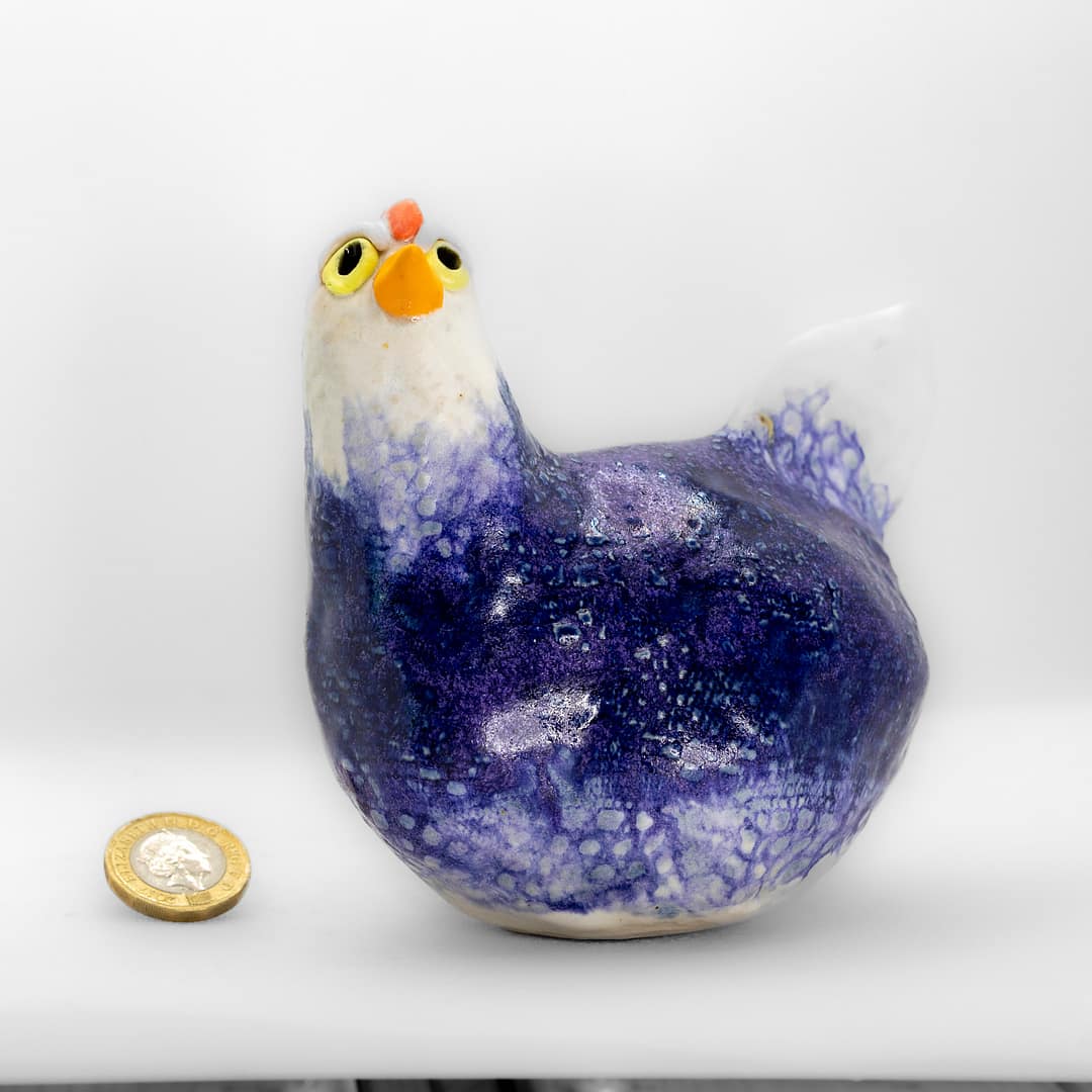 Midnight Blue with White Clay Chicken - Image 2